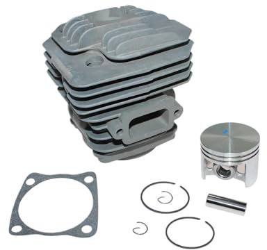 BEUAOCK Kit Cilindro pistone da 48 mm Compatibile con Oleo-Mac 962 962TTA 963 965 965HD 956 Compatibile con Efco 162 TT162 165 156