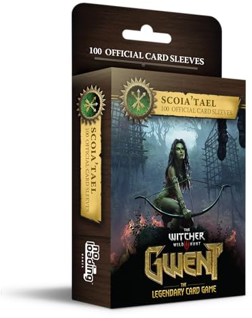 No Loading Games, Gwent Art Sleeves – Scoia'tael, Zubehör | 100 Hüllen pro Packung, Art Sleeves für Gwent: Das legendäre Kartenspiel und andere Kartenspiele, Motiv: Scoia'tael