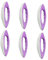 EPIGEIST 6 Pezzi File per unghie per le donne polacco Unghia utensili arte lima per unghie curva lime per unghie e tamponi kit manicure per donna lima per unghie professionale