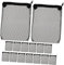 15pcs Zippered Aquarium Filtration Mesh Bags Polyester Net Pouches for Fish Tank Media Compatible with Ceramic Rings Zeolite and Peat Filtration