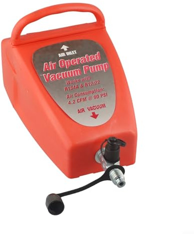 babominimer per 4.2CFM Pompa a vuoto ad aria compressa per A/C Auto Aria Condizionata Sistema R134a R12 28.3 Capacità di vuoto 90 PSI Strumento pneumatico