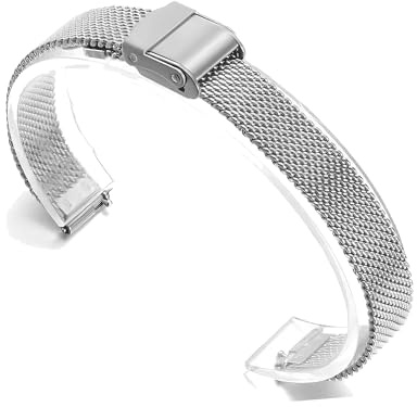 OUTPUTBT Edelstahl 316L Uhrenarmband 10mm 12mm 14mm 16mm 17mm 18mm 19mm 20mm 21mm 22mm Ersatzarmband Metall Schnellverschluss