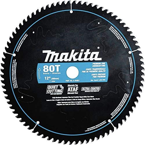 Makita a-94801 12 Zoll 80 Zahn Ultra-beschichtete mitersaw Klinge