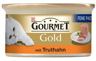 Gourmet Gold - Katzenfutter mit Truthahn - 85g