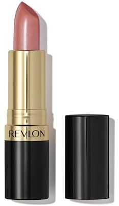 Revlon Super Lustrous Lipstick, Creamy Formula For Soft, Fuller-Looking Lips, Moisturized Feel, 405 Silver City Pink, 0.15 oz