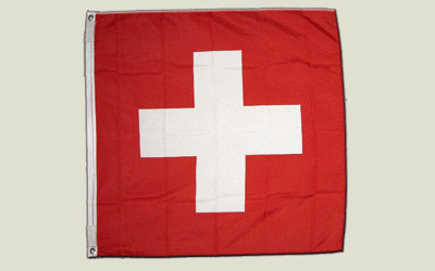 Maison-des-Drapeaux Drapeau Suisse 120 x 120 cm