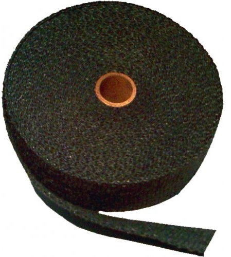 Thermo-Tec Hitzeschutz Auspuff-Verpackung, 15 Meter, 1 Breite - Graphitschwarz