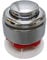 S&M 410529 Pulsador cisterna simple descarga cromado-Recambio para cisternas
