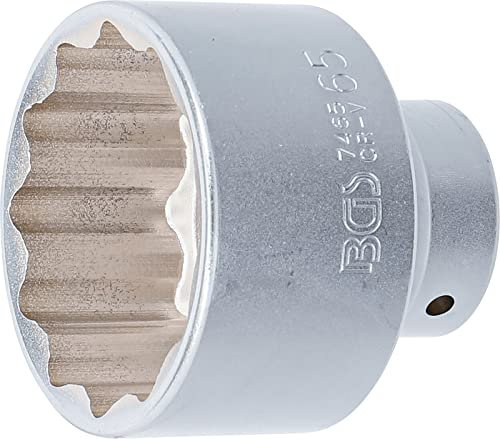 BGS 7465 | Llave de Vaso 12 Caras | Entrada 20 mm (3/4) | 65 mm