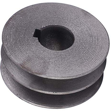 1 Stück Ø 72 mm Loch 24 mm Stahlteile Schneidmaschine Riemenscheibe Gusseisen Riemenscheibe Antriebsrad