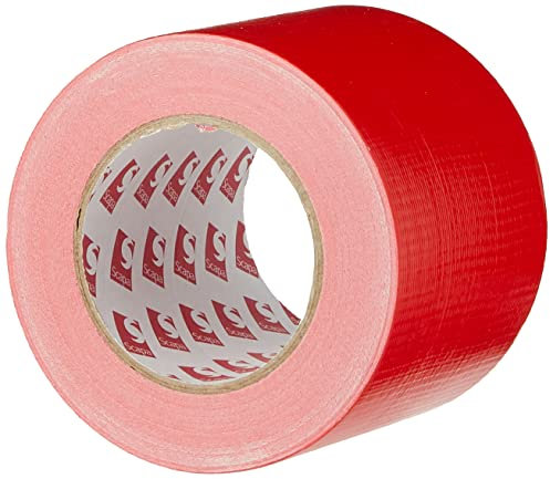 Pro Power Nastro adesivo 100 mm x 50 m, colore: rosso