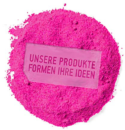 TFC Troll Factory Tagesleuchtpigmente I Fluoreszierende Pigmente I DIY-Projekte I Neon-Farben I zum Basteln, Malen I magenta, 100g