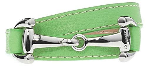 DIMACCI ARMBAND I BURGHLEY (Gruen + Edelstahl)