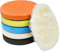 Autolock 5 Polierpads, 6Pcs 5inch 140mm Face für 5 Zoll Backing Plate Compound Schwamm und Wolle Pads Schneiden Polierpad Kit für Auto-Puffer Polierer, Polieren und Wachsen