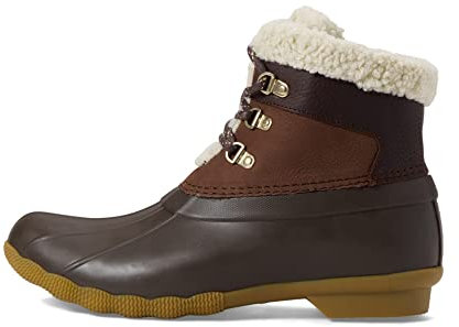 Sperry Women's Snow Boot, Dark Brown, 7