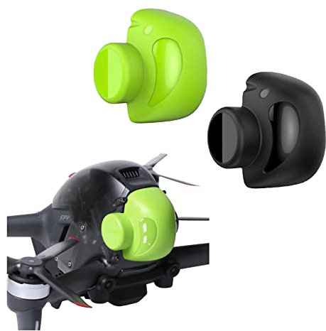 Objektiv Gimbal Schutz Abdeckung für DJI FPV Combo Drone Zubehör, Objektivkappe Objektivschutz Lens Protector Cover Schutzhülle für DJI Mavic 3 Drone (Grün)