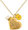 Winnie the Pooh You Are Braver Than You Believe Frauen Halskette goldfarben