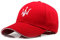 ARKOSKNIGHT Verstellbare, bestickte Baseballkappen, Maseretti-Logo, Rennmotormütze, Mode, Straßentanzen, Sport, Reisen (rot)