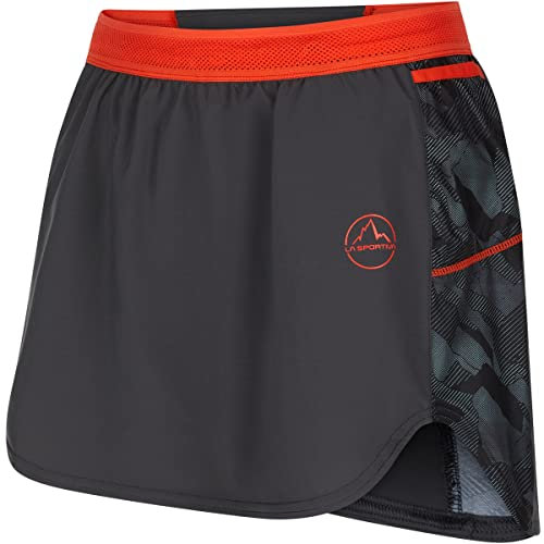 La Sportiva Auster Skirt W Carbon/Cherry Tomato Damenrock