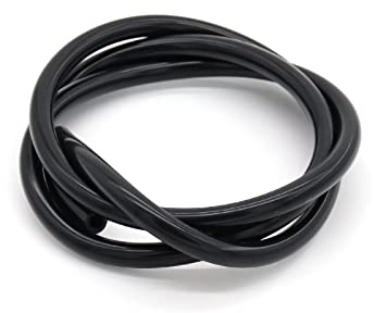 VictorsHome Tube en silicone flexible pour pompe à eau, air, huile - 5 mm x 8 mm x 1 m - Noir