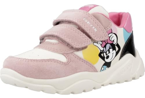 Geox Baby - Mädchen B Ciufciuf Girl Sneaker, Pink, 24 EU