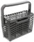 sparefixd Panier à couverts 265 x 222 x 70 mm pour lave-vaisselle AEG