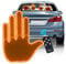 Pumwoy Car Finger Light With Remote 4 Gestures, Funny Road Rage Sign