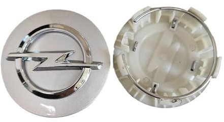 LJJWIW 4 Pièces Voiture Cache Moyeux pour Opel Agila 54mm,Capuchons Centre Roue Moyeu Enjoliveur Jantes Enjoliveurs Résistant Corrosion Accessoires,B