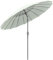 CHRISTOW Shanghai Parasol Garden Umbrella Adjustable Tilting Sun Shade with UV Protection and Crank 2.6m (Sage Green)