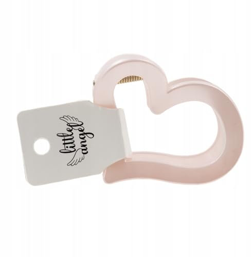 Little Angel Haarspangen Damen Herz - Eleganter Hair Clip Und Haarklammer - Stilvoller Haarschmuck - Vielseitige Haarspange Und Haarclips Für Frauen (Rosa)