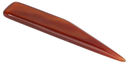 Achat Burnisher-Messer, Professionelles Schmuckpolierwerkzeug mit Lang Anhaltender Haltbarkeit, das für Gold, Silber, Kupfer, Einfach für die Tägliche Wartung und Spezial (10 cm)