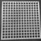 Rejilla de Drenaje de Repuesto, Orificio de Filtro Cuadrado de 1 cm, Rejilla de Acero Inoxidable Plateada con Marco, Cubierta de Drenaje para Ducha (25 x 25 cm)