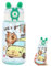 Xoeryoy Botella de Agua de Capybara, 500 ml Linda Botella de Agua, Taza portátil Capybara para casa, Escuela, Ejercicio, Verde #