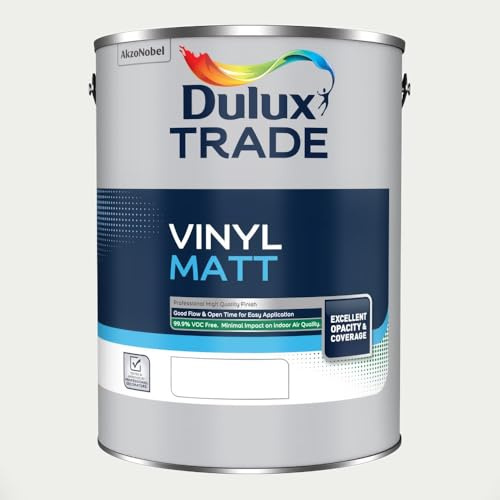 DULUX TRADE VINYL MATT CHINA WHITE 5L