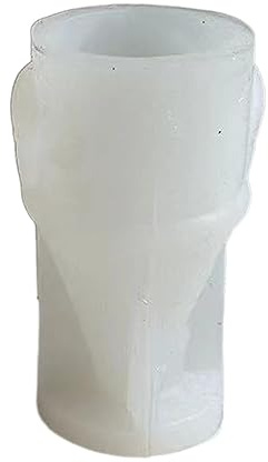 Silikonform mit Aufschrift Old Man, Motiv: Gesichts ohne Gesicht, handgemachte Ornamente, tropfender Gips, Dekoration, gesichtsloser alter Mann