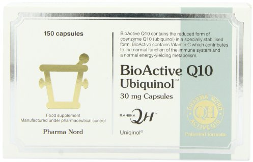 Pharma Nord – CoQ10 Ubiquinol • 30 mg Powerful Antioxidant • 150 Capsules | Heart Health • Mitochondrial Energy • Fertility Support • High Quality Supplement • Gluten-Free, Non-GMO
