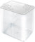 GIO'STYLE Contenitore Alimentare per Dispensa Rettangolare L | Bianco | 1,8L | Made in Italy | Coperchio Ermetico | Linea Con.Tengo