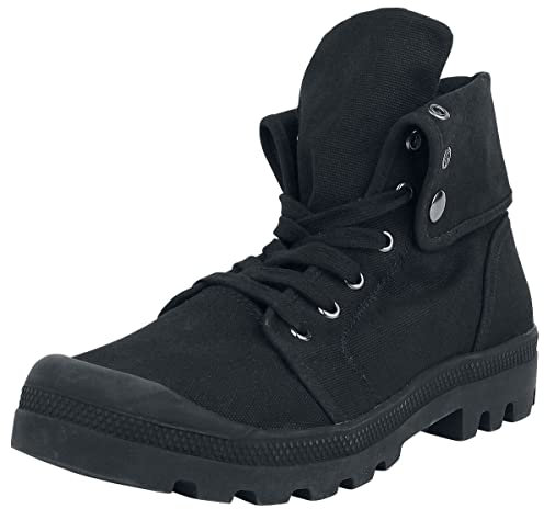 Brandit Military Canvasboot High Unisex Stivali nero EU42 cotone
