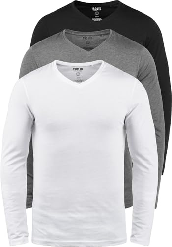 !Solid SDBasil Herren Longsleeve Langarmshirt Shirt