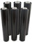 PKGE Black 400mm x 250m Heavy-Duty Shrink Wraps | Stretch Wrap Roll for Packing, Moving & Pallet Wrapping | Industrial Shrink Wrap for Furniture, Luggage & Warehouse Use (Pack of 6)