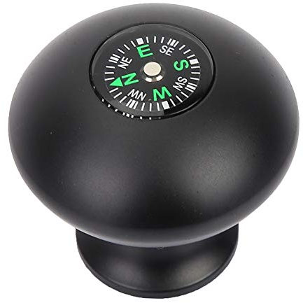 Tripod Monopod Ball Head Handle Grip Knob,Universal Trekking Pole Stick Monopod Tripod Head Grip Knob with Compass for Outdoor Activities, Hiking, Camping, etc