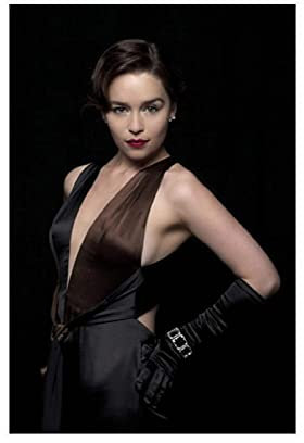 Schauspieler Emilia Clarke 18 Leinwand-Poster, Wandkunst, Deko, Bild, Gemälde für Wohnzimmer, Schlafzimmer, Dekoration, ungerahmt: 30 x 45 cm
