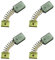 2 Pairs (4 Pcs) of 596071-00 Angle Grinder Carbon Brushes with Auto Cut Off Compatible with Black & Decker AST15 CD110 CD115 KG900 KG915