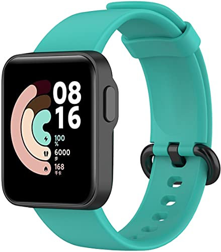 Gransho Cinturino compatibile con Xiaomi Mi Watch Lite/Redmi Watch, cinturino sportivo in silicone, cinturino di ricambio