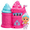 CRY BABIES MAGIC TEARS Icy World Château en Verre d'Elodie | Playset de la Princesse Elodie avec 9 Accessoires - Jouet pour garçons et filles +3 Ans