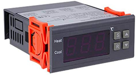 Wanjorlay Temperaturregler, digital, -99 – 400 Grad PT100 M8, Thermoelement-Sensor, integrierter Thermostat, 220 V