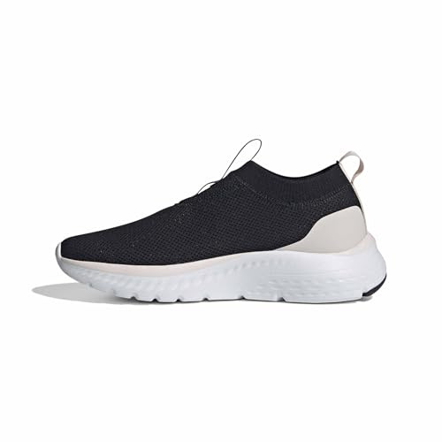 adidas Cloudfoam Move Sock Shoes, Zapatos Mujer, Core Black/Wonder Quartz/Cloud White, 38 EU