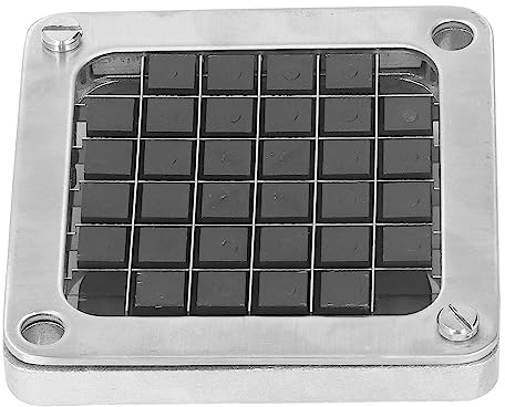 Mumusuki Lames de Rechange pour -Frites de qualité Commerciale, en Acier Inoxydable, pour Machine de Dé Manuelle de Pommes de Terre, pour Concombre, Aubergine, Carotte (12mm)