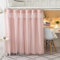 Treer Bettvorhang Hochbett Etagenbett, Blackout Vorhänge Staubdicht Betthimmel Hochbett Etagenbett Kinder Bettzelt Schlafsaal Bettvorhänge für Studentenwohnmein Kinderzimmer (Top,Rosa)