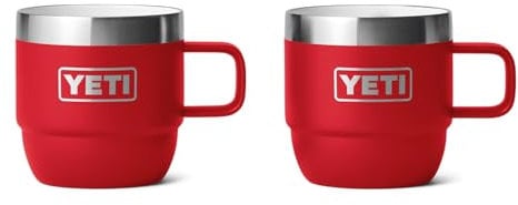 YETI Espressotassen, 2 Pack, 6oz, Rescue Red